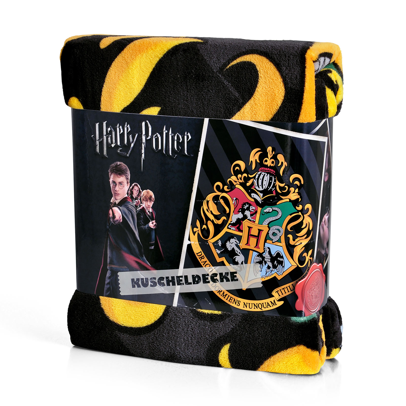 Harry Potter- Hogwarts Wappen Flauschdecke