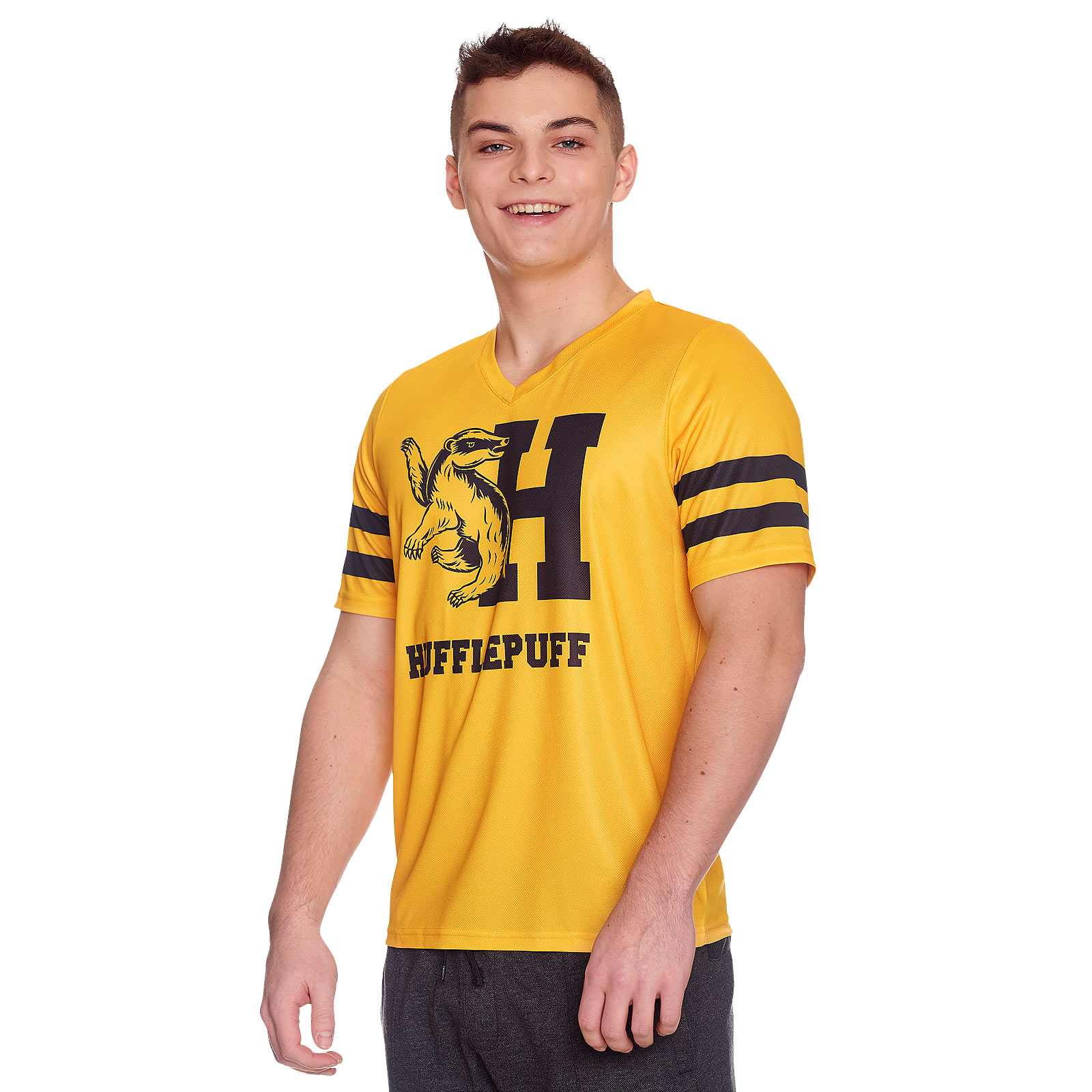 Harry Potter - T-shirt jaune de l'équipe Hufflepuff