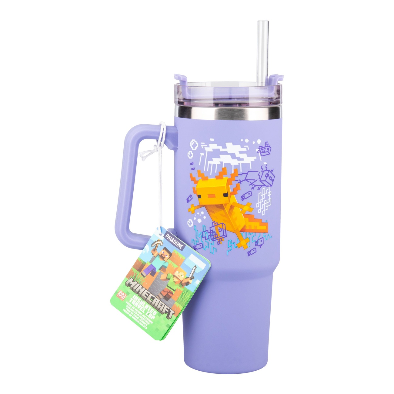 Minecraft Vaso To Go Morado