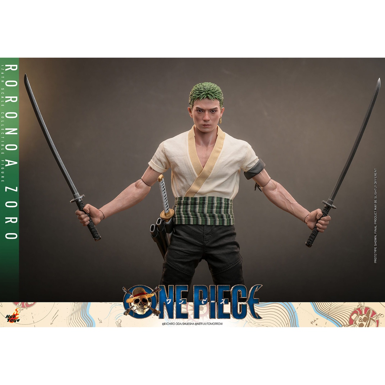 One Piece Netflix - Action figure Roronoa Zoro 1:6