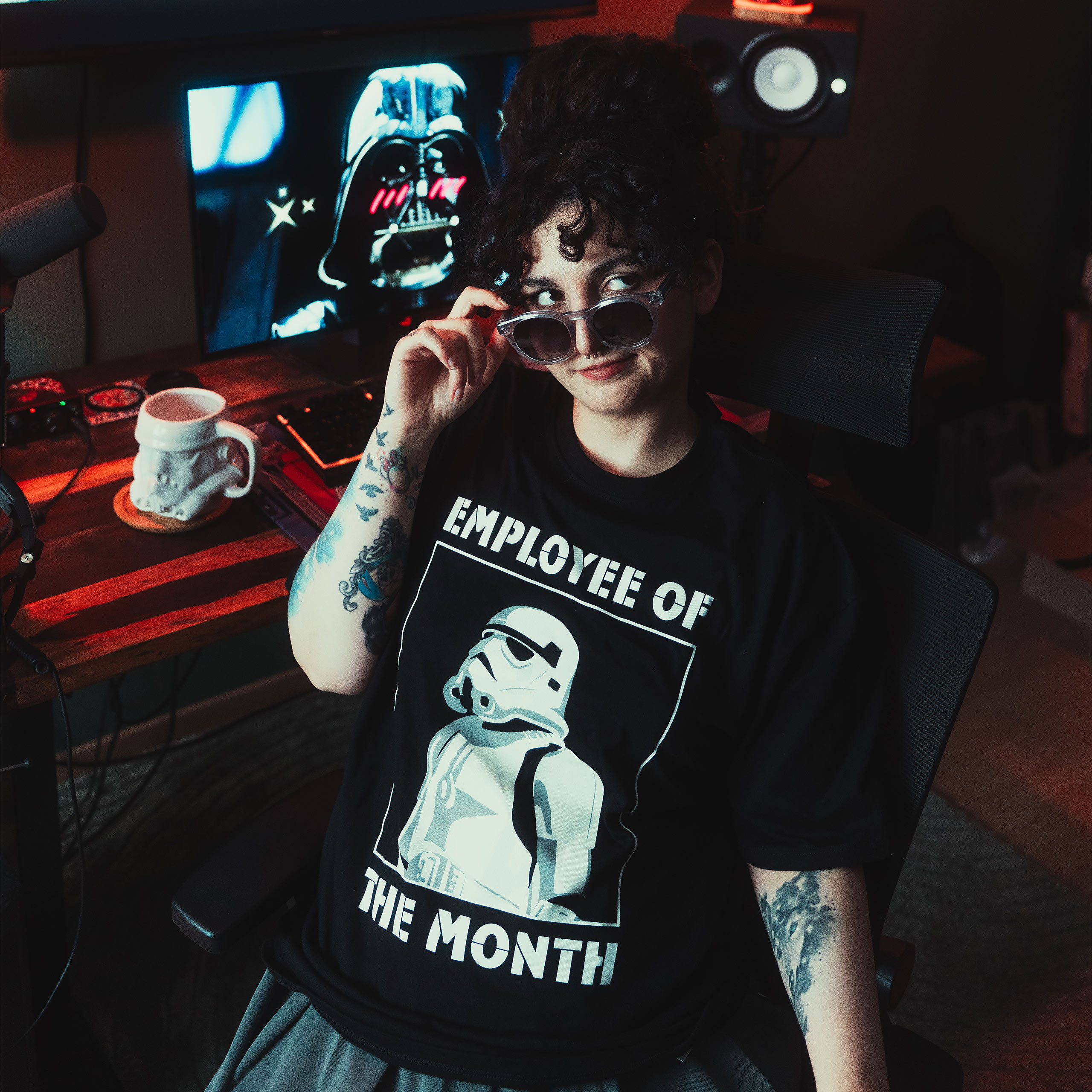 Star Wars - Stormtrooper Employee of the Month T-Shirt Black