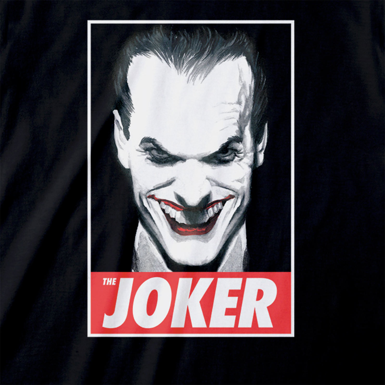 Batman - De Joker Comic T-Shirt zwart