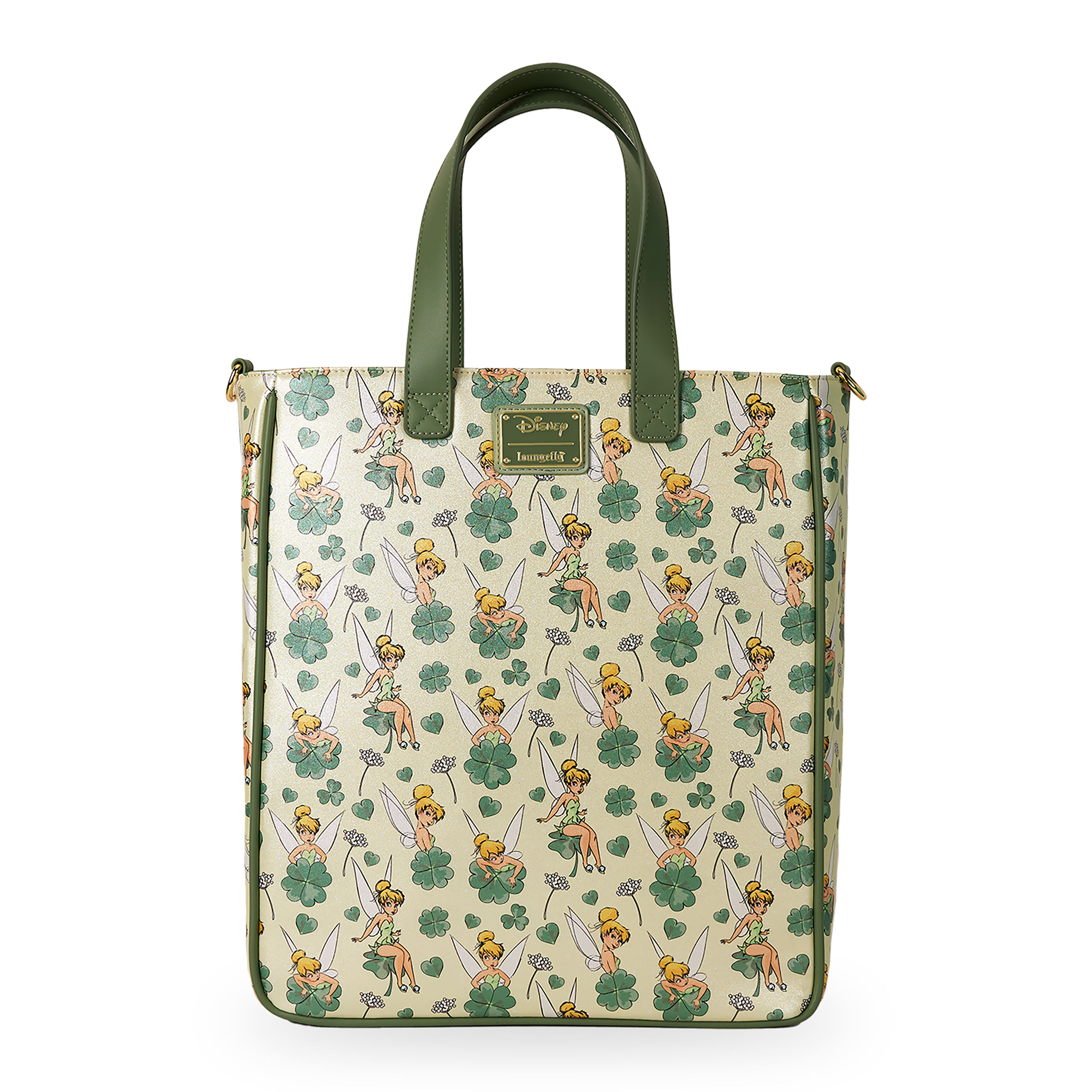 Tinkerbell - Bolso de mano con monedero de trébol