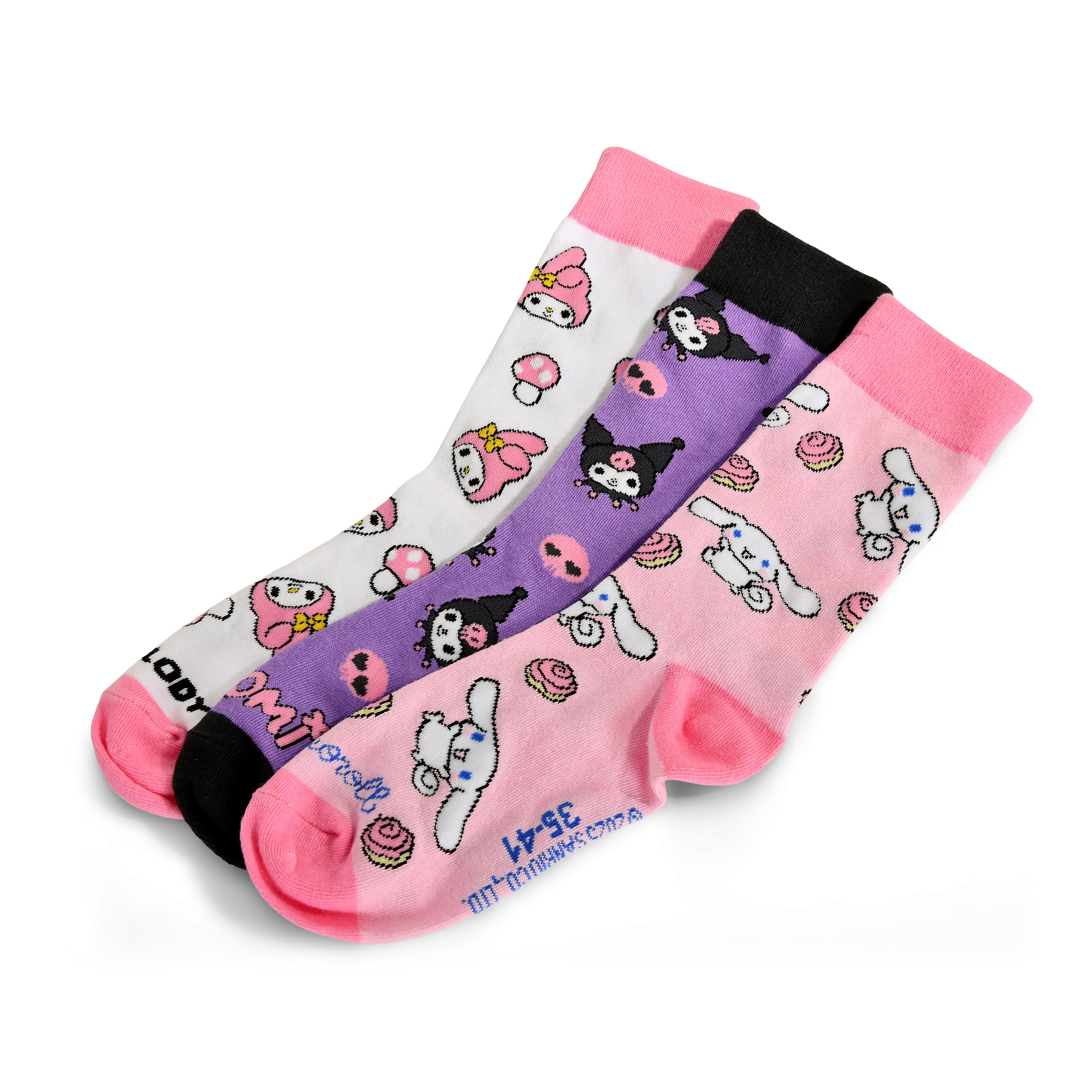 Sanrio - Hello Kitty and Friends Socks 3-Pack in Gift Box