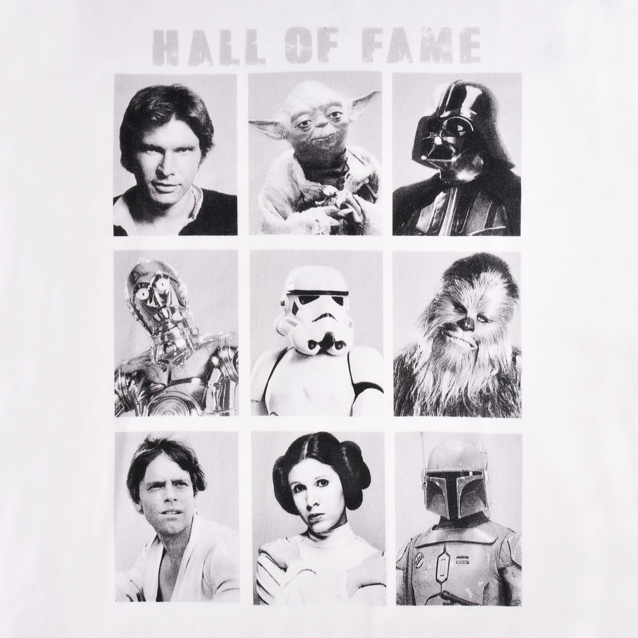 Star Wars - Hall of Fame T-Shirt weiß