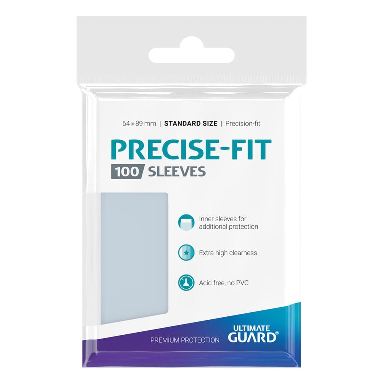 Ultimate Guard Precise-Fit Sleeves Tamaño Estándar (100)