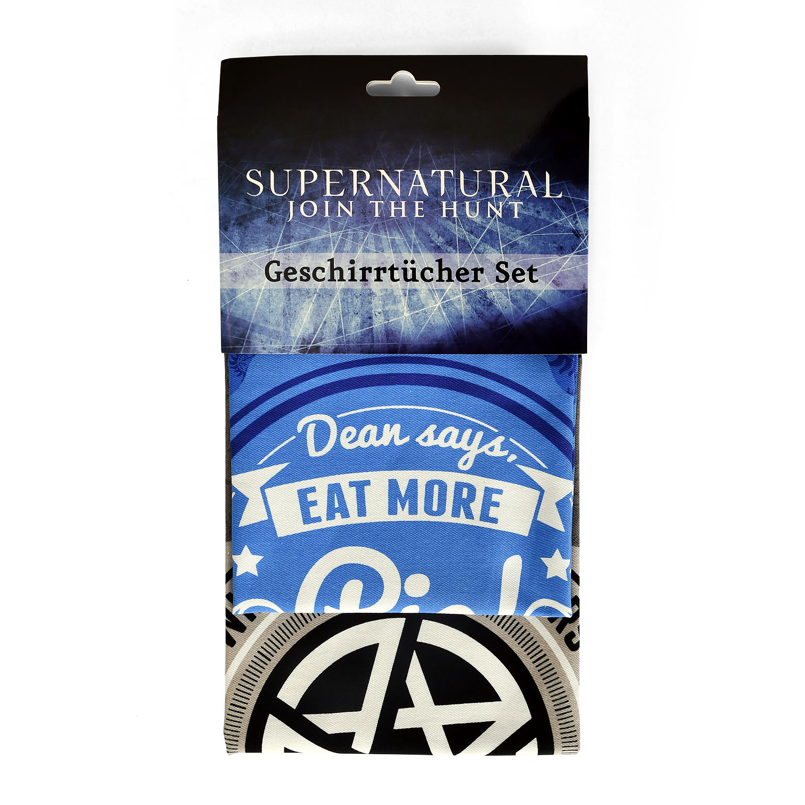 Pentagram en Taart Theedoeken Set - Supernatural