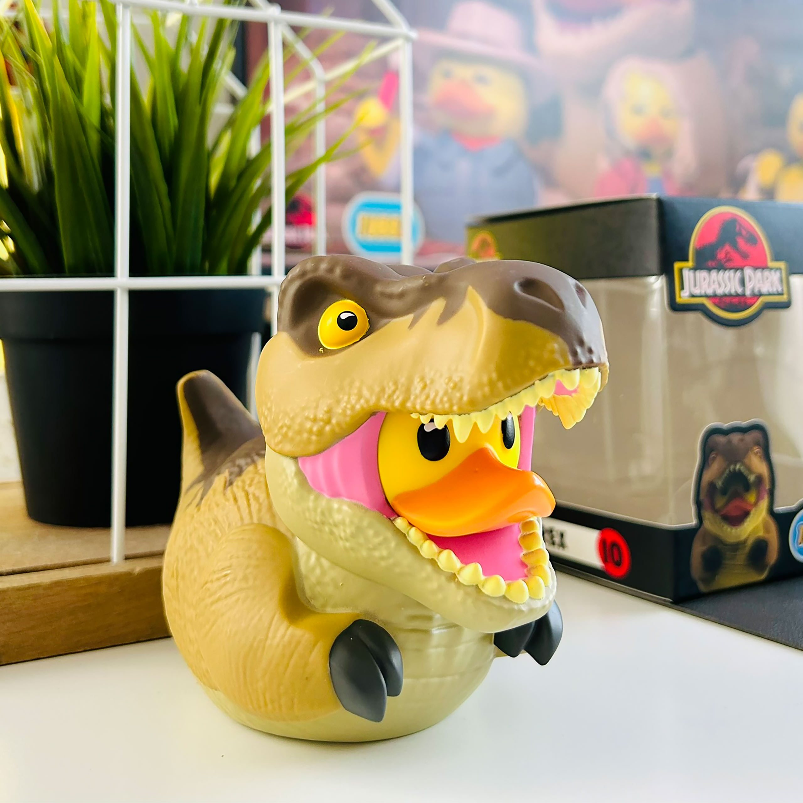 Jurassic Park - Canard décoratif T-Rex TUBBZ