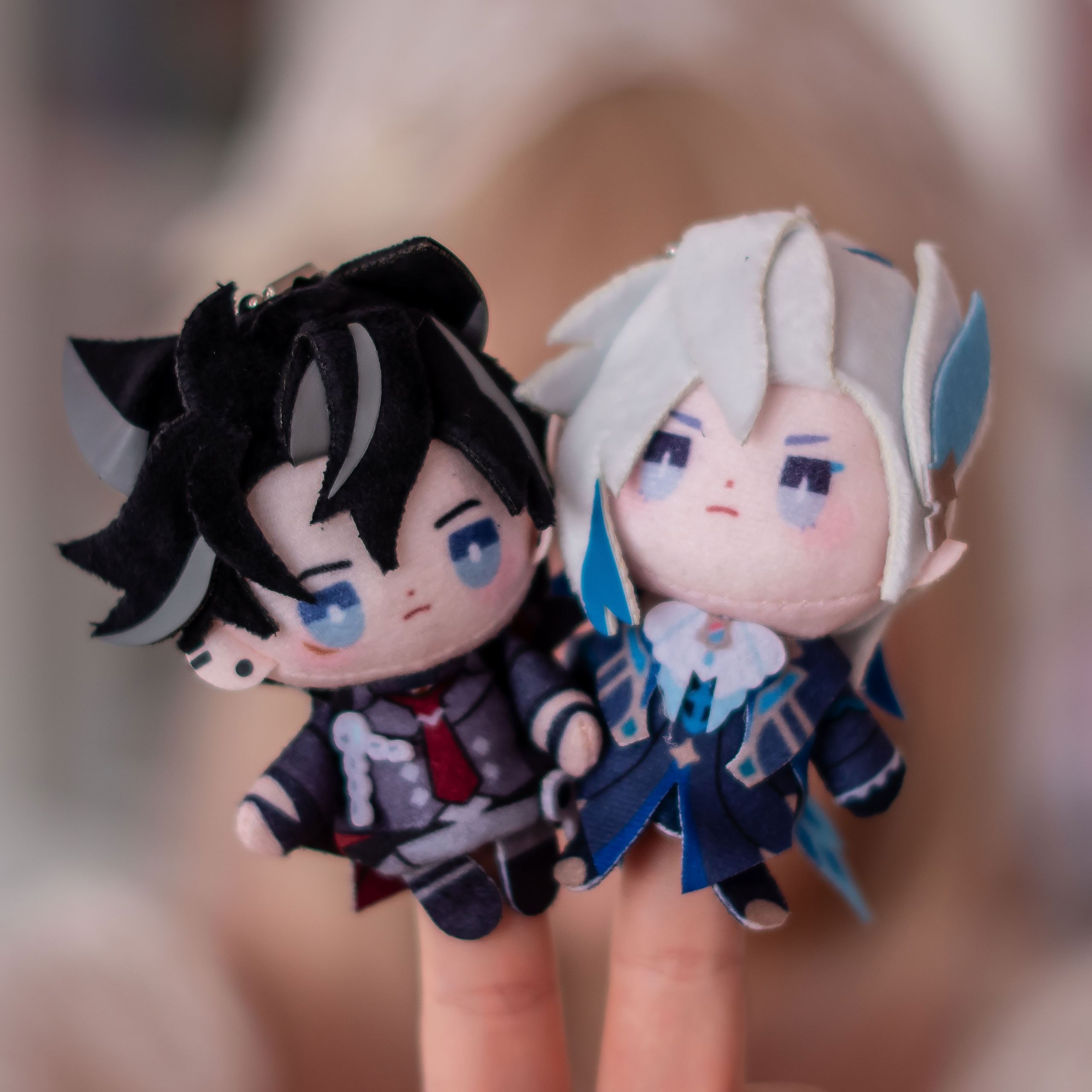 Genshin Impact - Wriothesley Plush Keychain