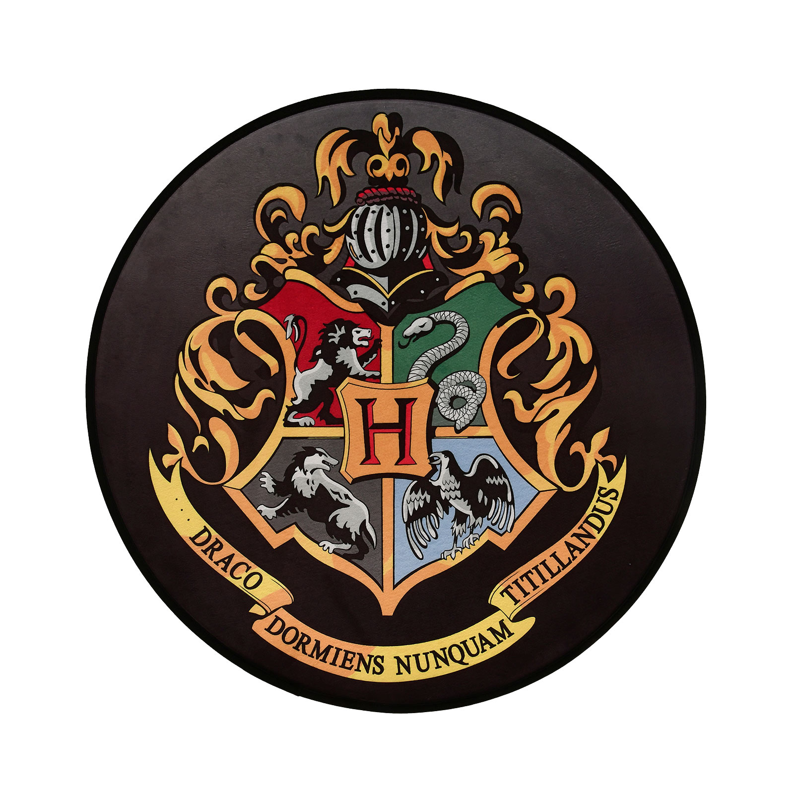 Harry Potter - Hogwarts Wappen Rundteppich
