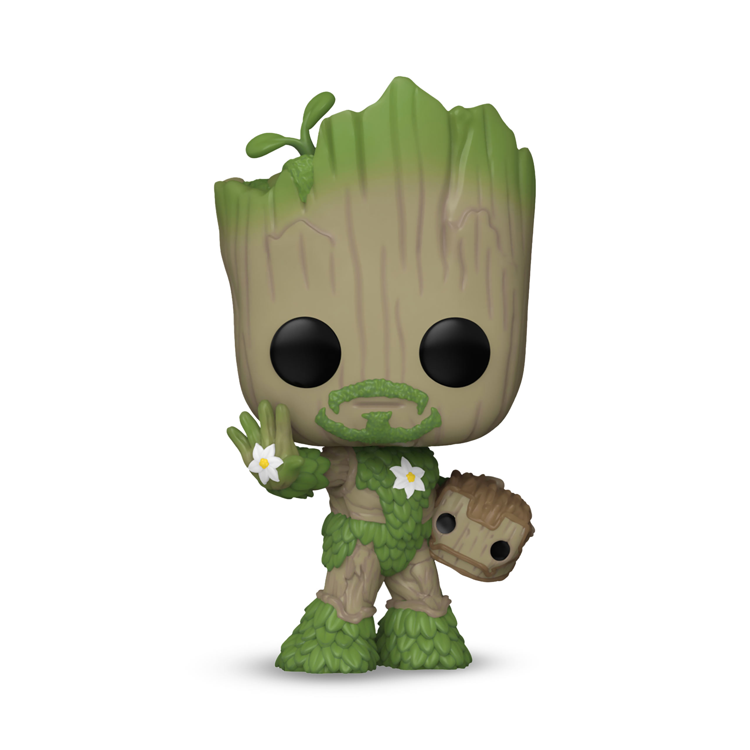 Marvel - Nous sommes Groot Iron Man Funko Pop Figurine à tête branlante