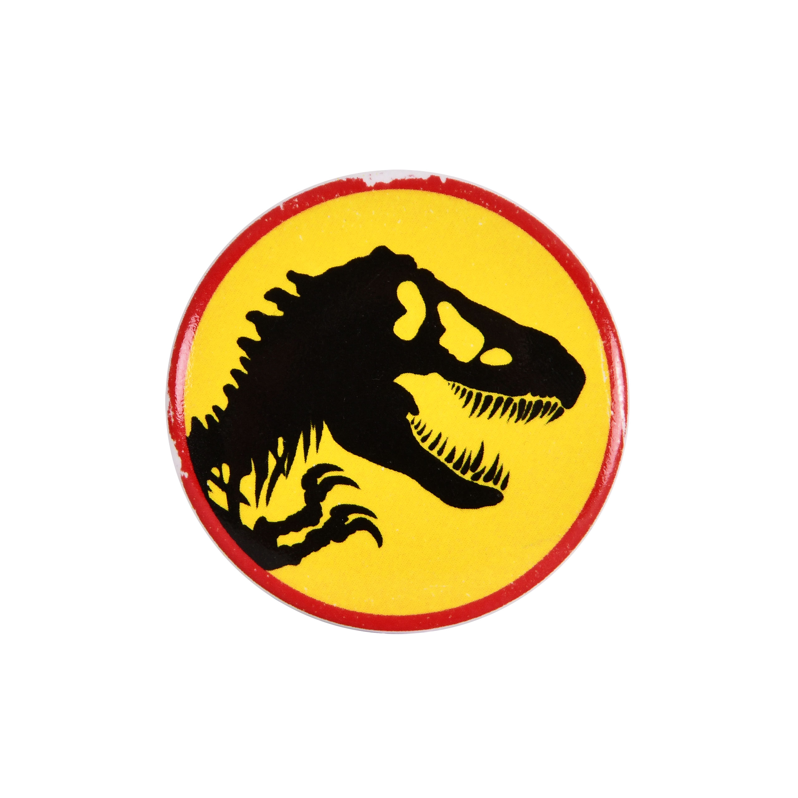 T-Rex Button für Jurassic Park Fans