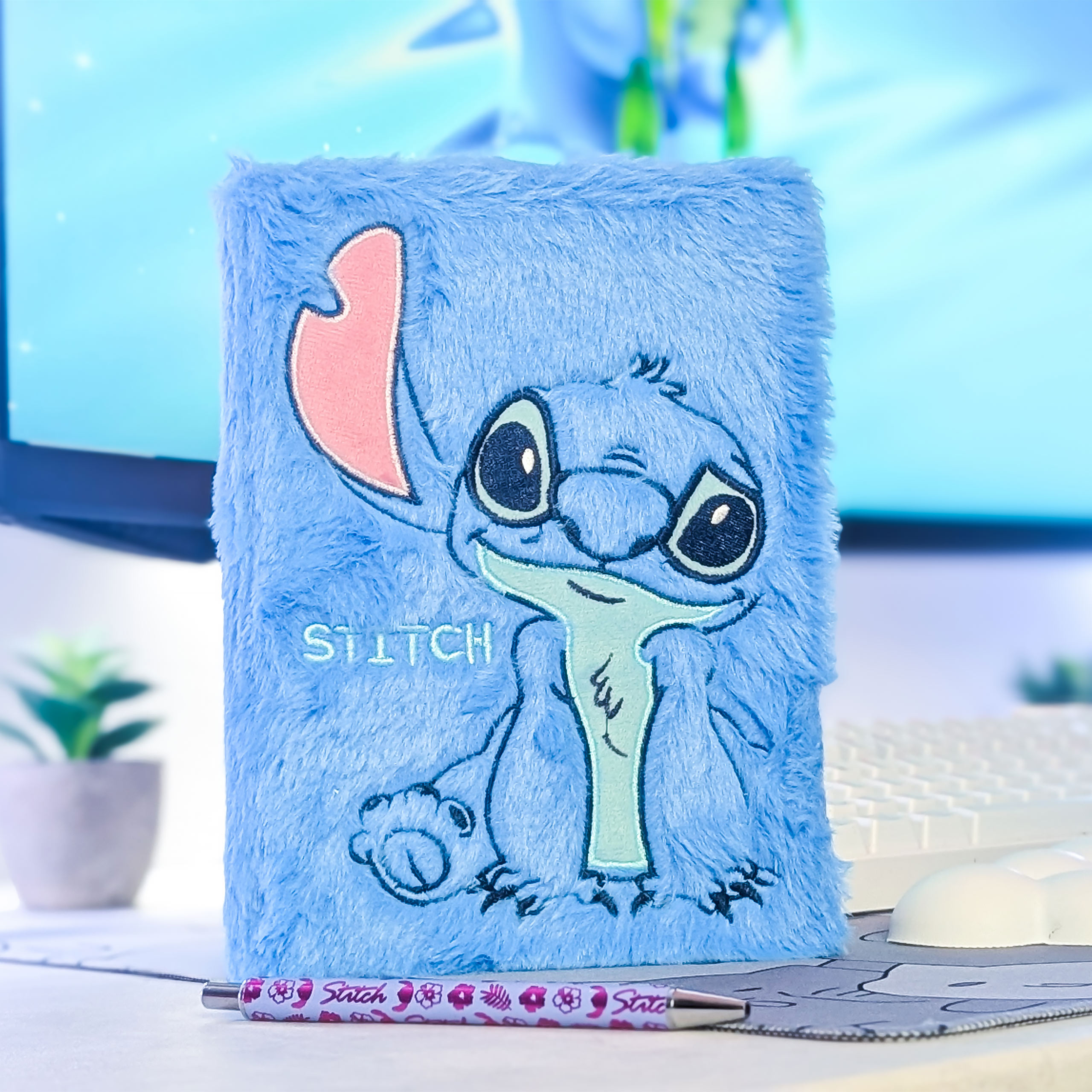 Cuaderno de peluche Stitch - Lilo & Stitch