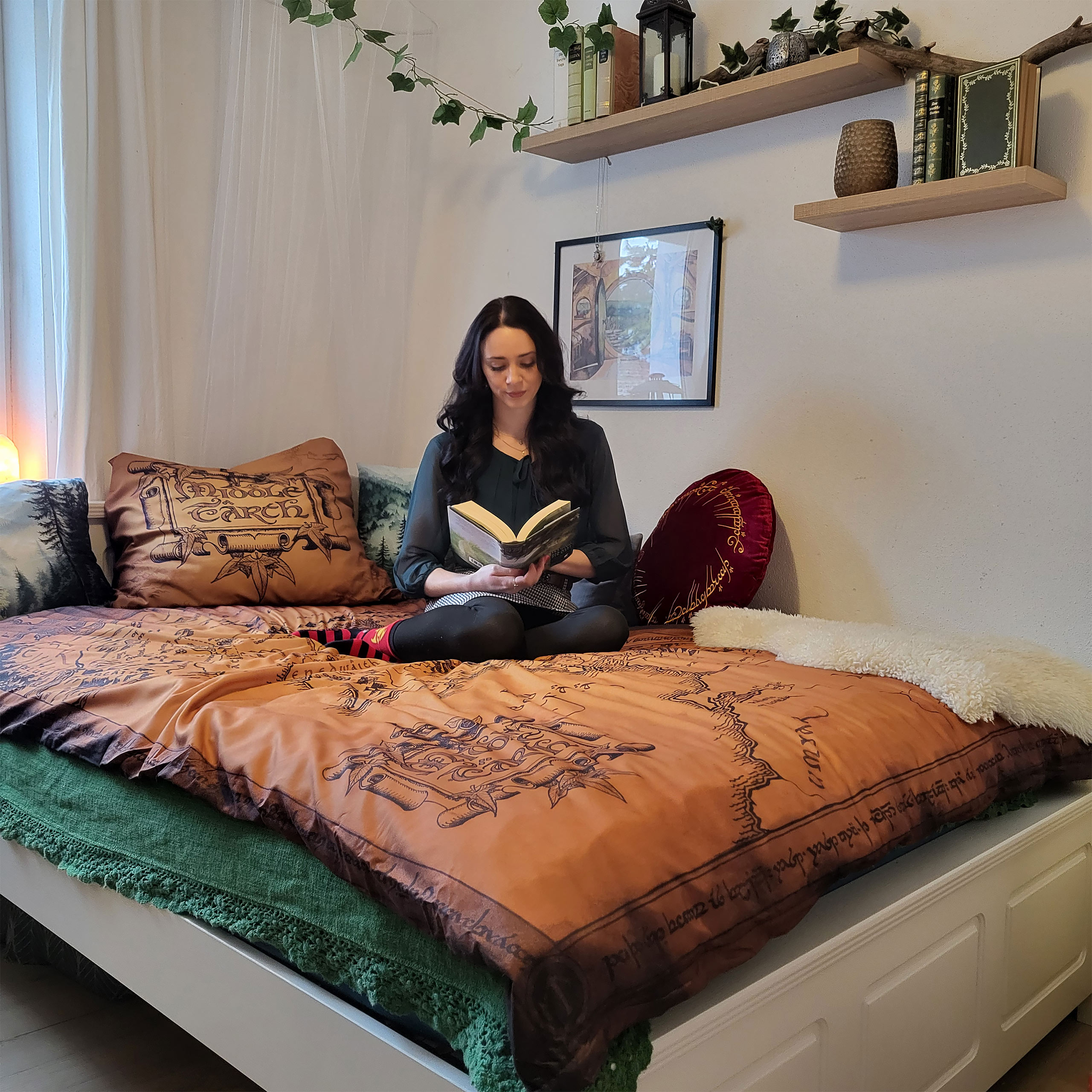 Heer der Ringen - Midden-aarde Kaart Beddengoed