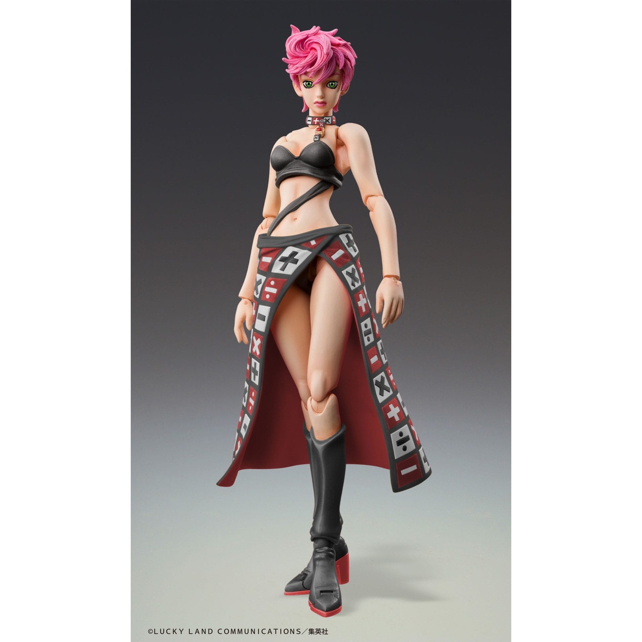 JoJo's Bizarre Adventure Part 5 Super Action Actionfigur Trish Una Black Ver. 15 cm