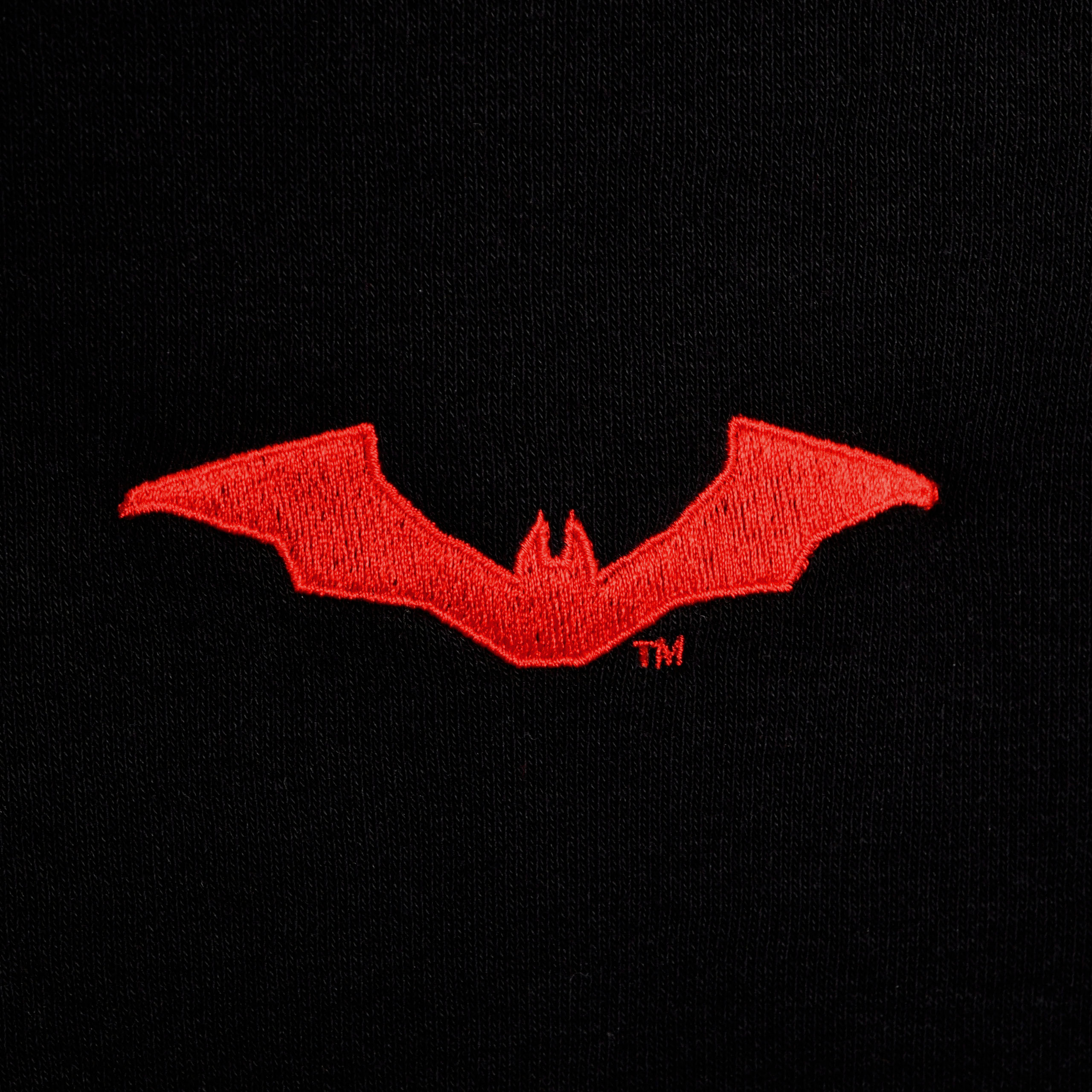 The Batman Logo Hoodie Zwart