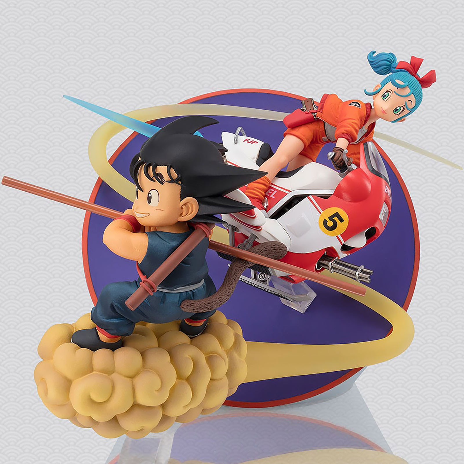 Dragon Ball - Son Goku & Bulma Statue