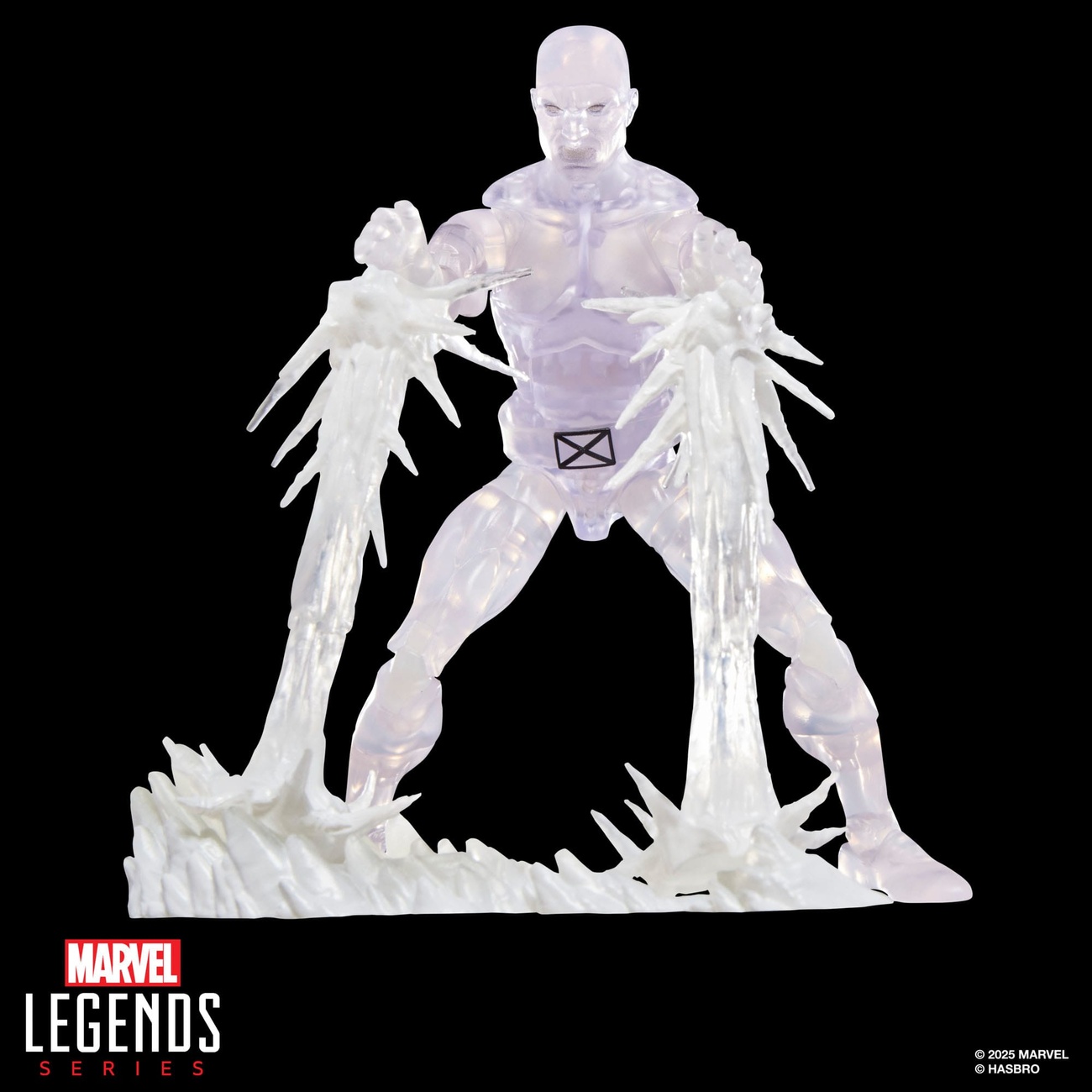 Secret Wars Marvel Legends figurine rétro Iceman 15 cm
