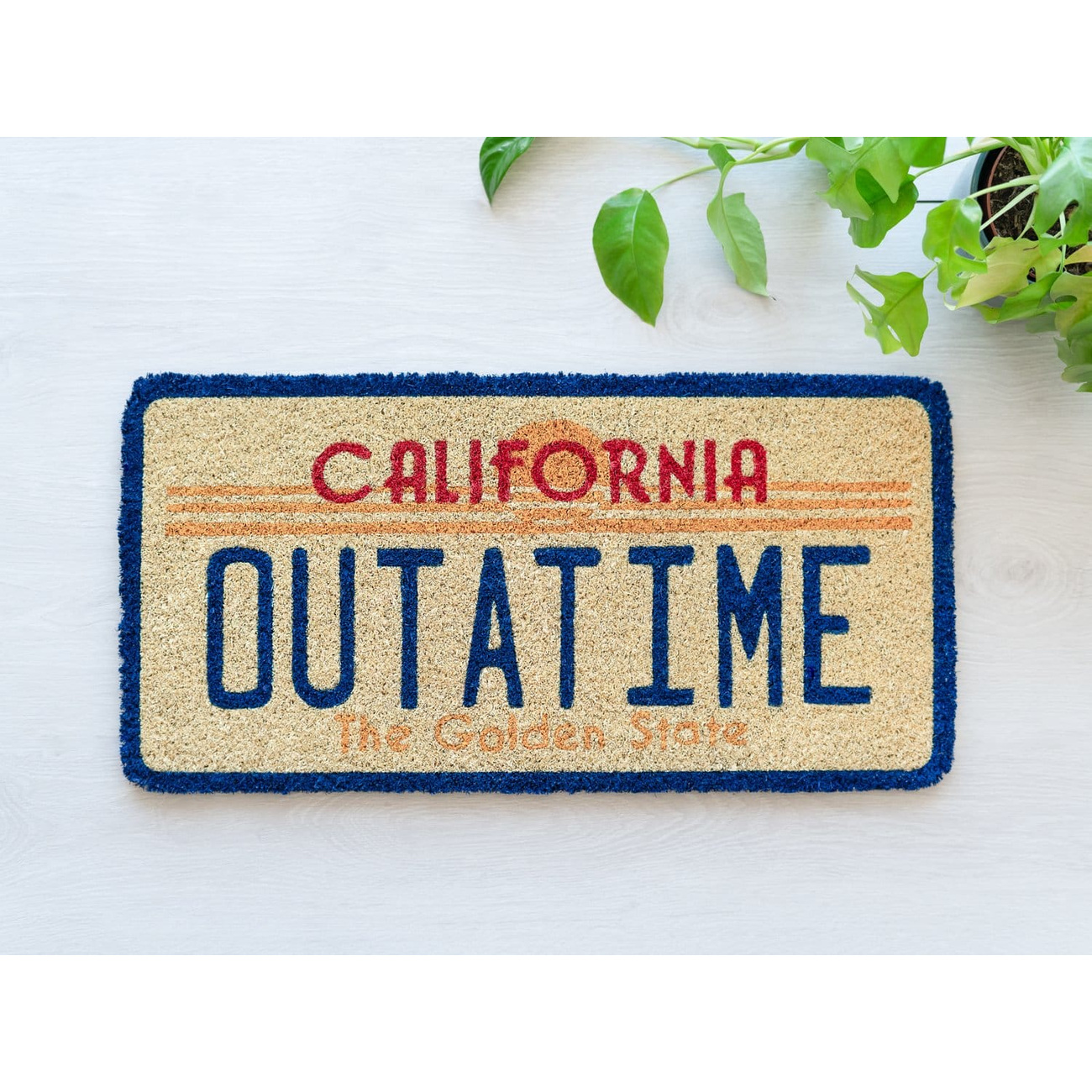 Back to the Future deurmat 60 x 30 cm