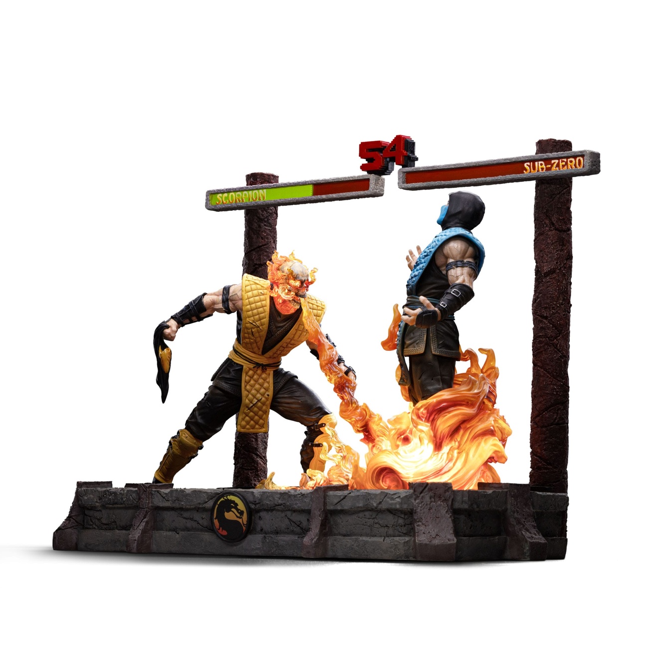 Mortal Kombat Figurka Deluxe Art Scale 1/10 Scorpion Fatality 27 cm