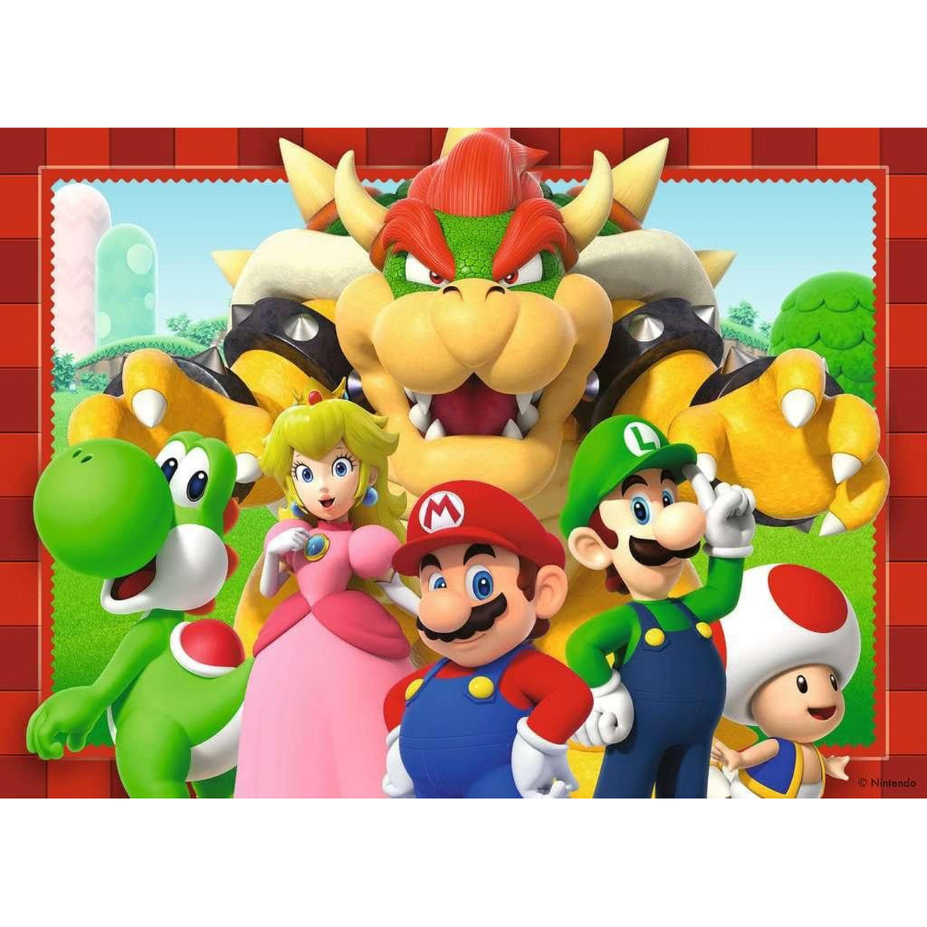 Super Mario Puzzles 4er-Pack Zeit für Mario! (4x100 Teile)