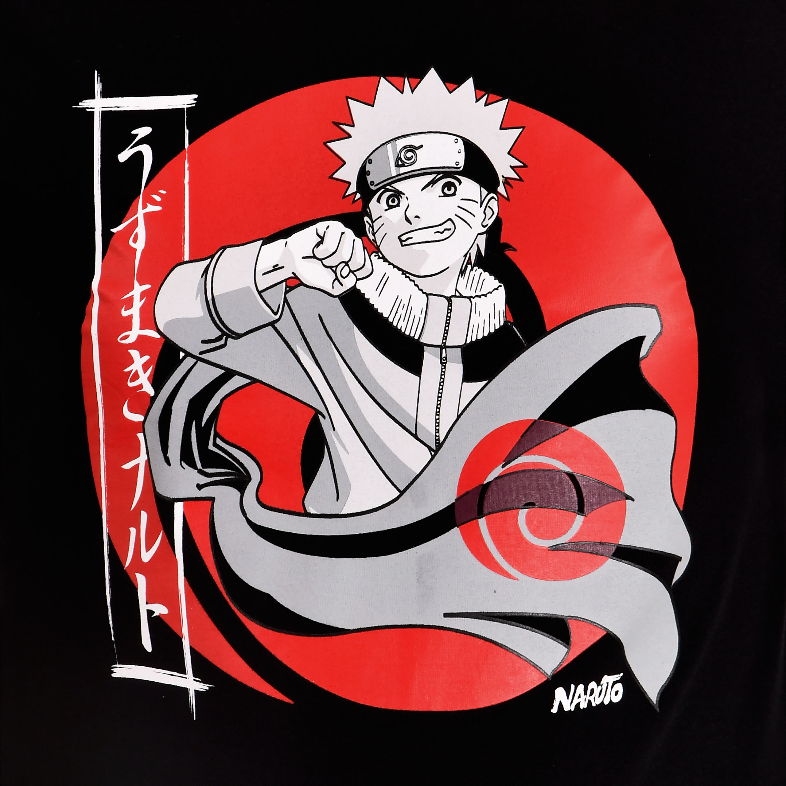 Naruto - Pose T-shirt zwart