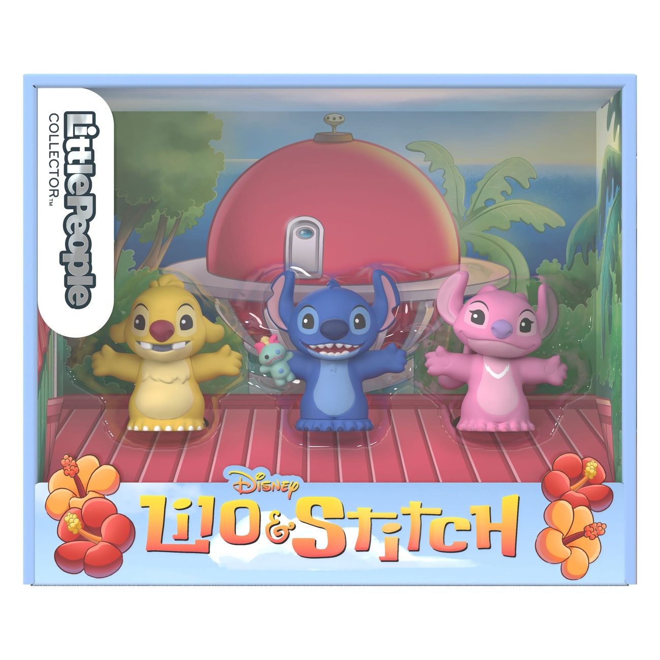 Lilo & Stitch Little People Collector minifiguren 3-pack Stitch & The Cousins 7 cm