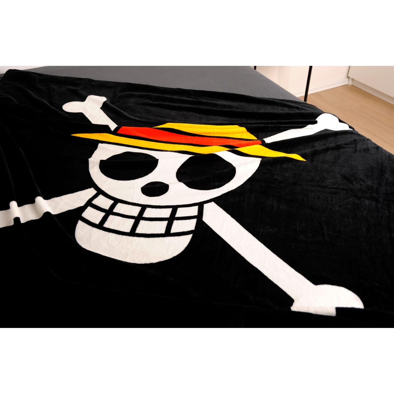 One Piece flanellen fleece deken 150 x 200 cm