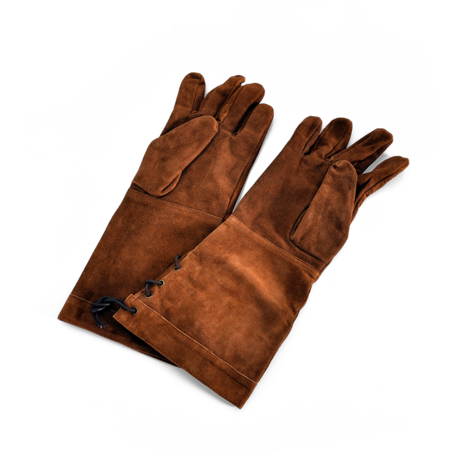 Leather Gloves - Brown