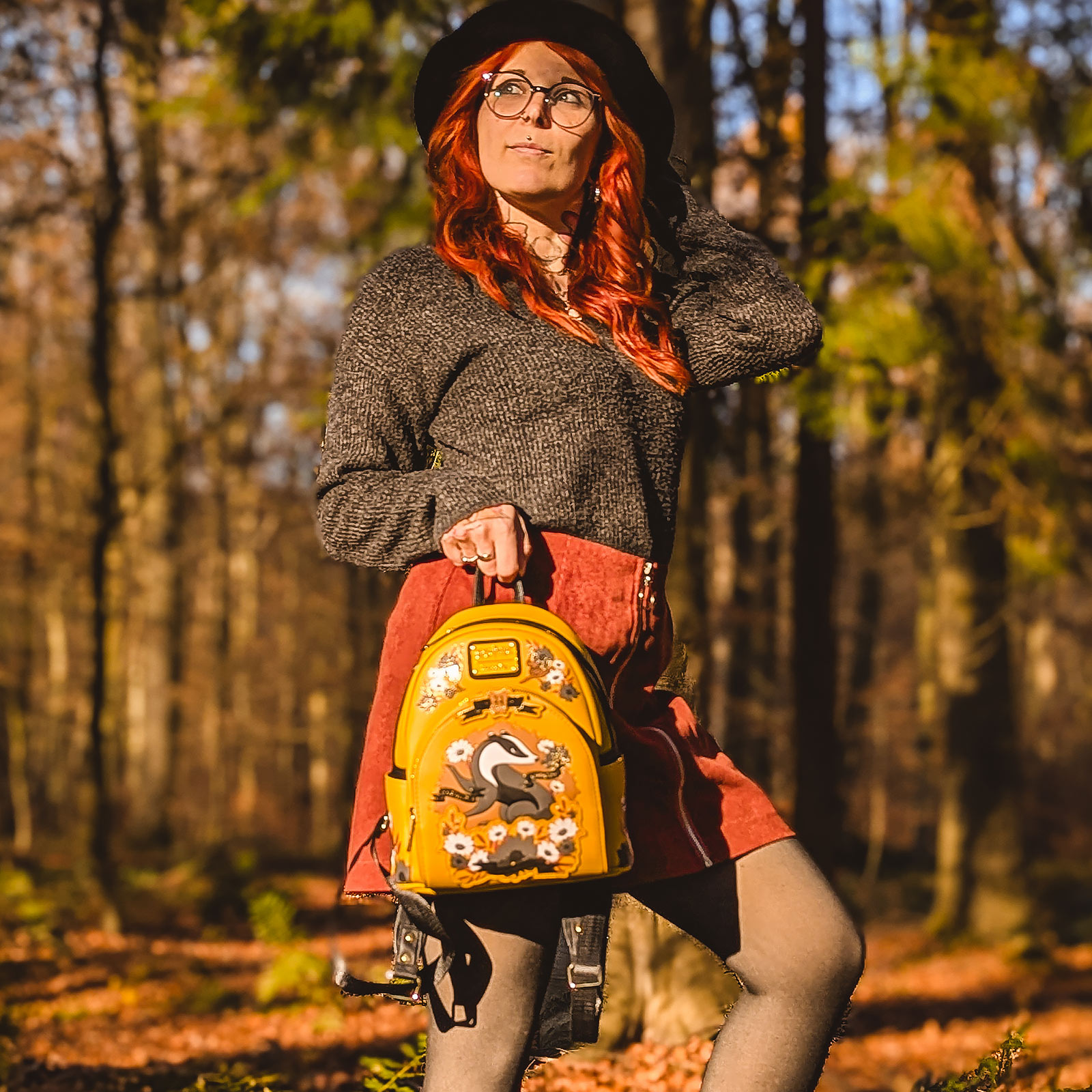 Harry Potter - Hufflepuff Tattoo Mini Rucksack