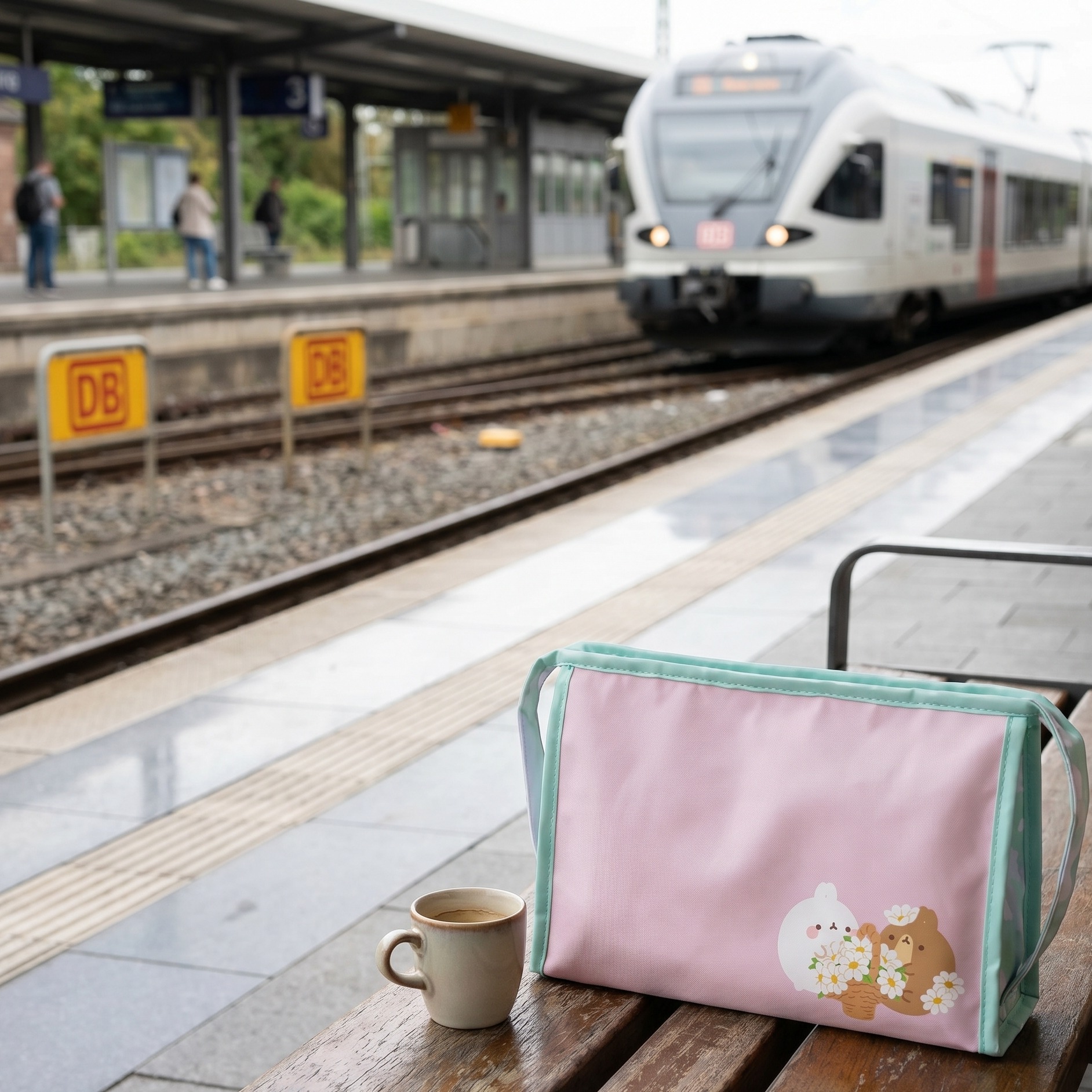 Molang - Blossom Cosmetic Bag
