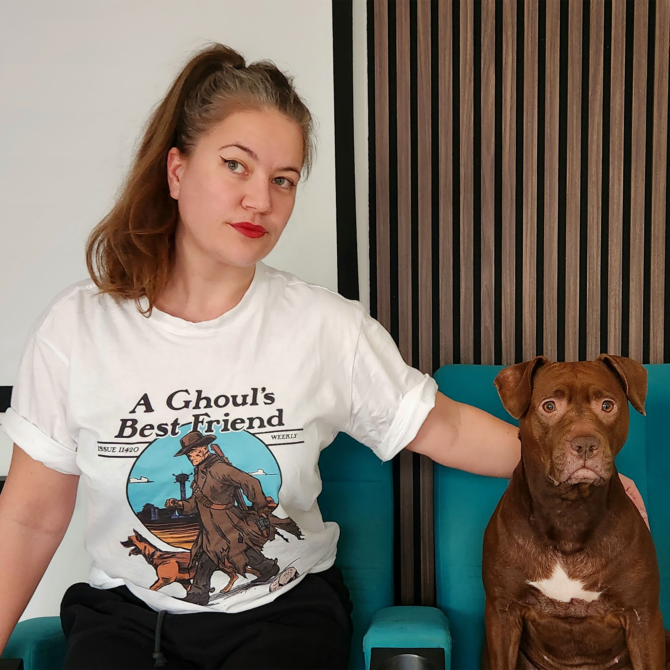 Fallout - T-shirt A Ghoul's Best Friend