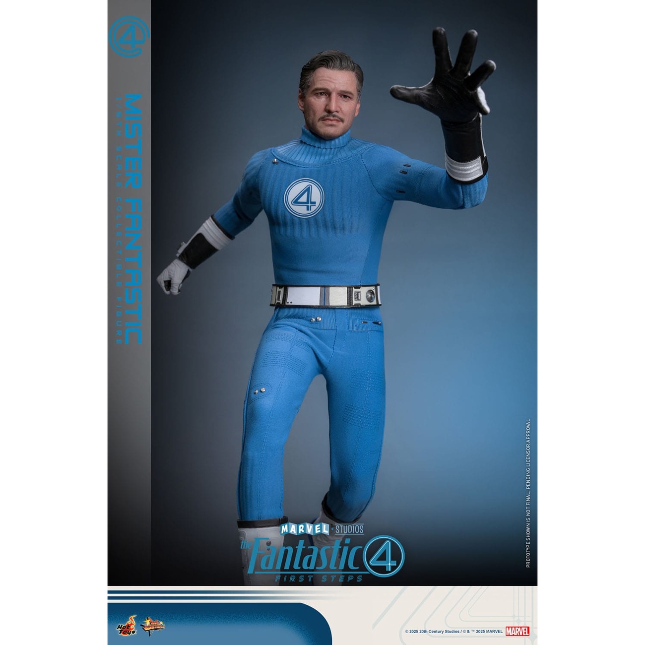 Les Quatre Fantastiques : First Steps – Figurine d’action Masterpiece Mister Fantastic 1:6