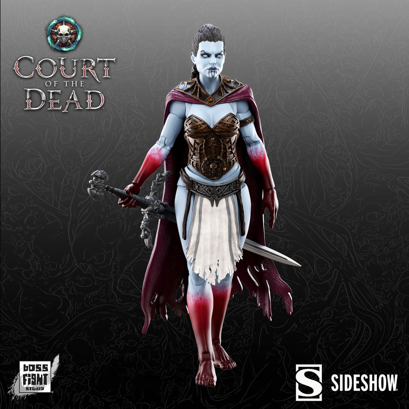 Court of the Dead Epic H.A.C.K.S. figurine articulée 1/12 Kier