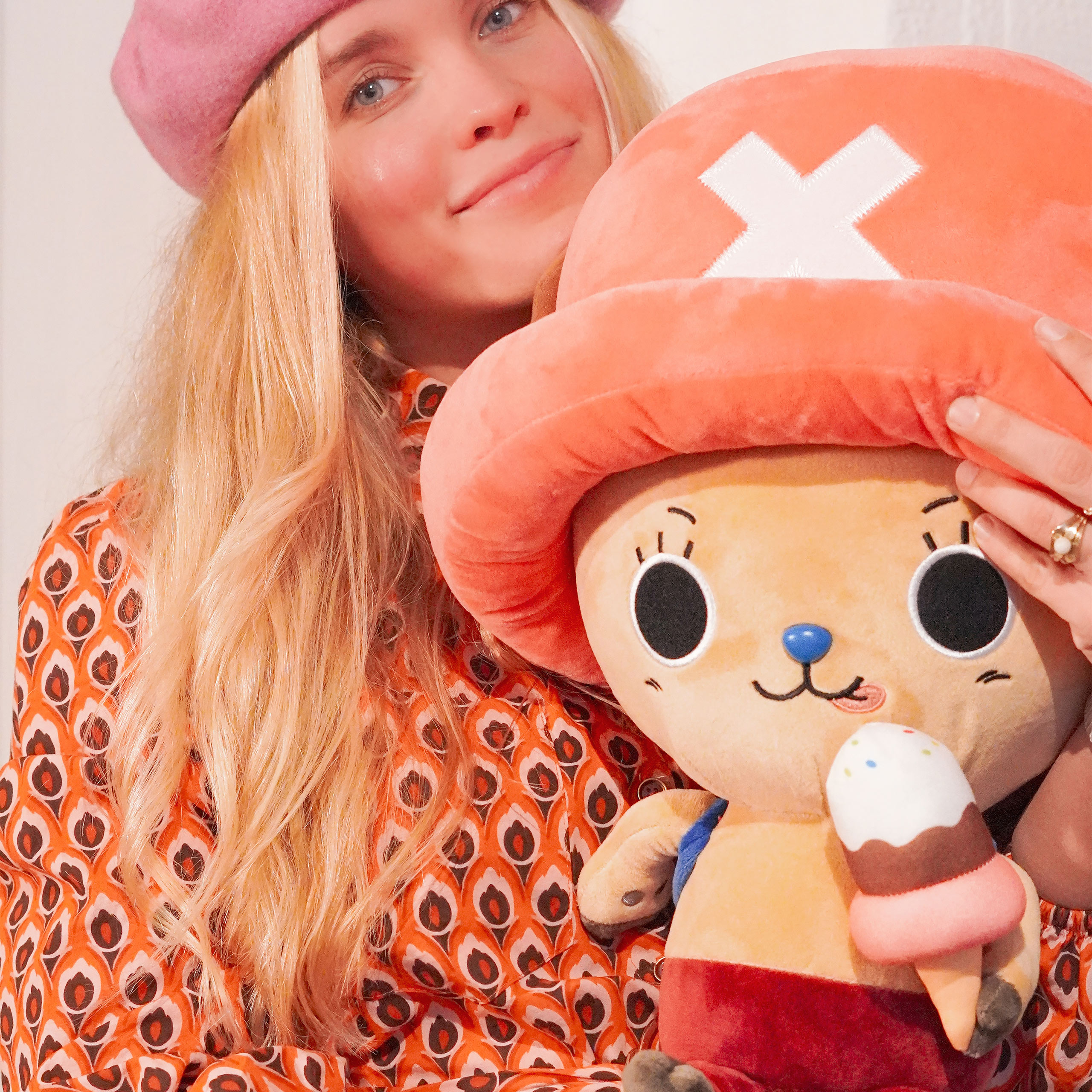 One Piece - Tony Chopper con ghiaccio New World Peluche XL