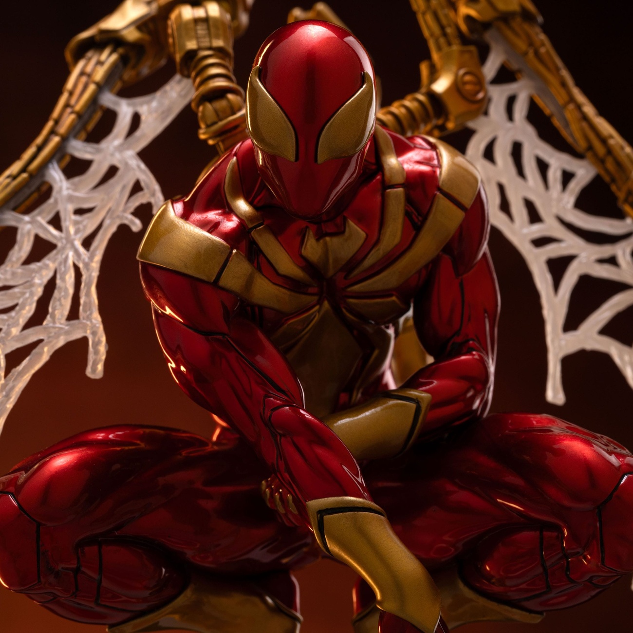 Marvel Art Scale Deluxe Statue 1/10 Spider-man Iron Armor Comics (CCXP Exclusive 2024) 24 cm