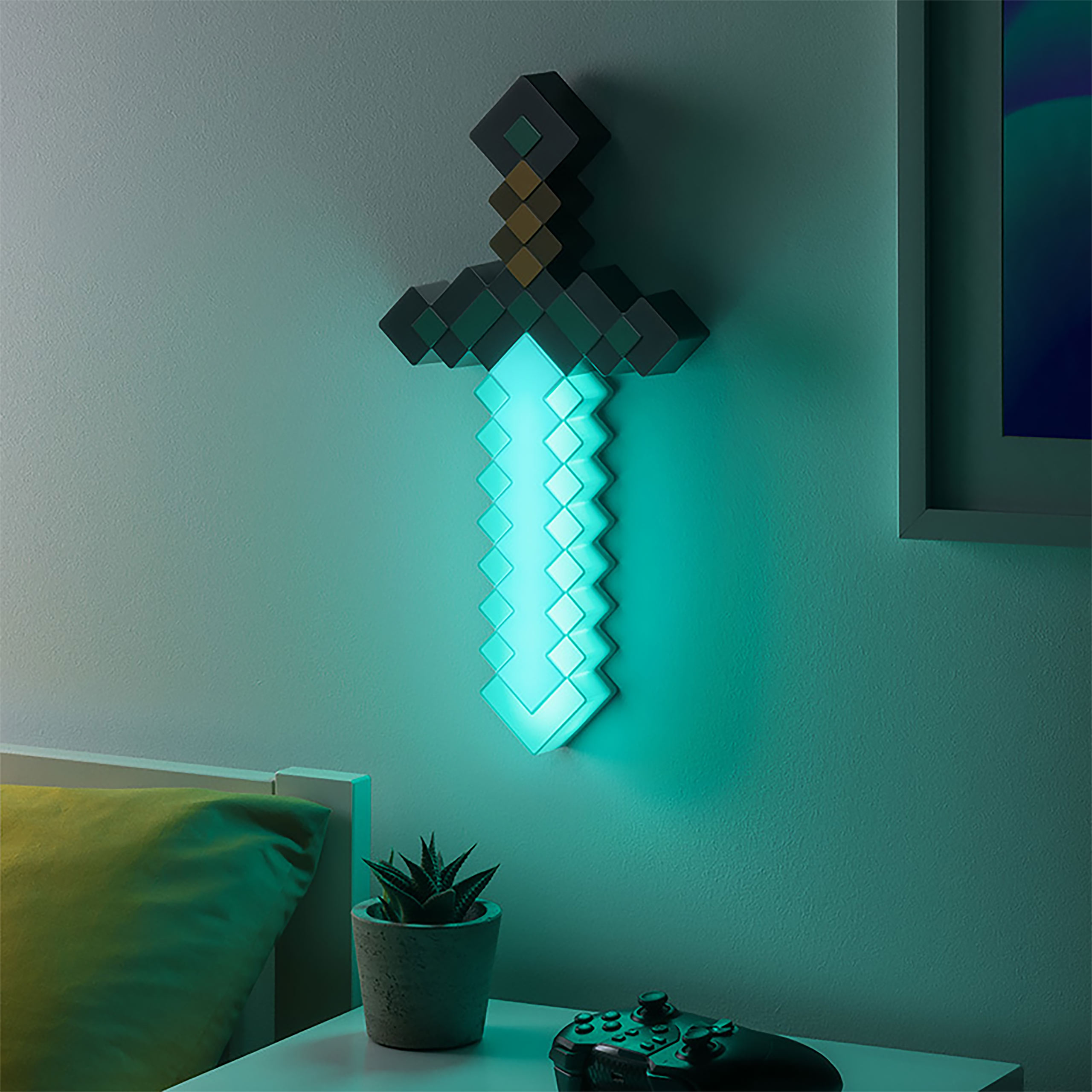 Minecraft - Diamanten Zwaard Lamp