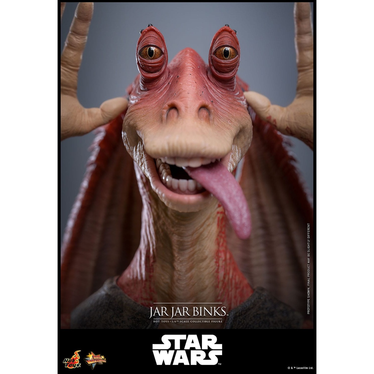 Star Wars - Figura de acción de Jar Jar Binks 1:6