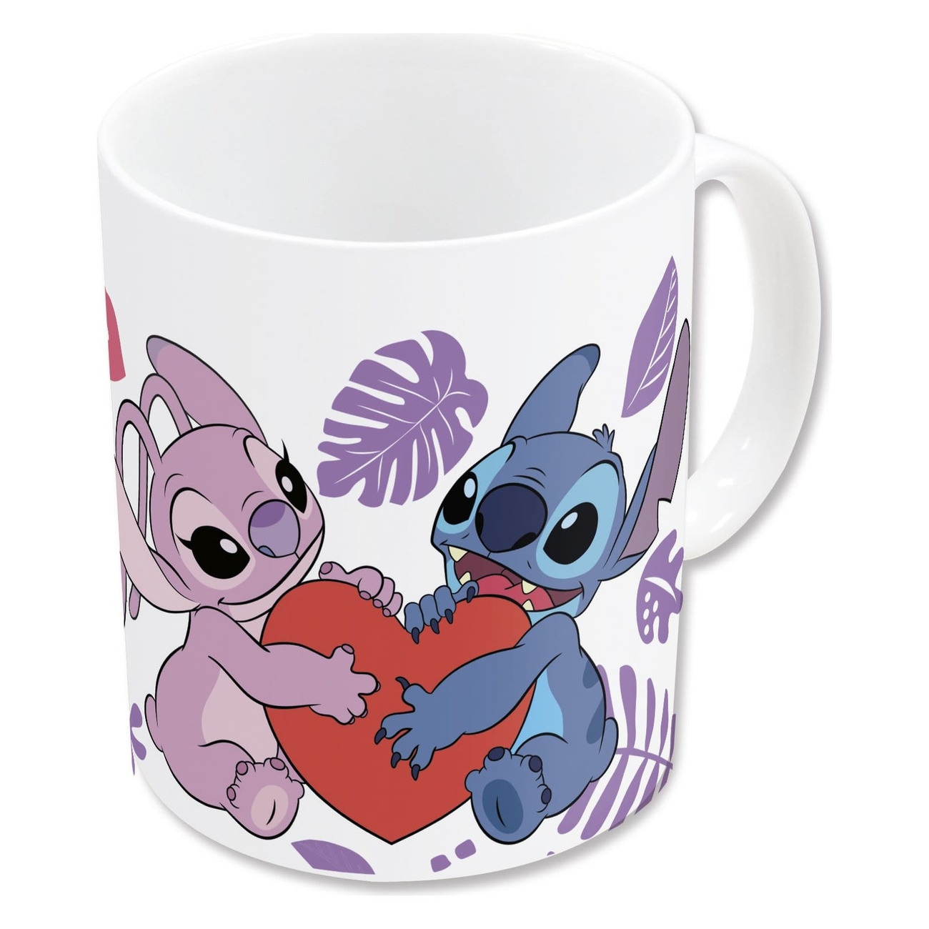 Kubek Lilo & Stitch Angel & Stitch Heart 325 ml