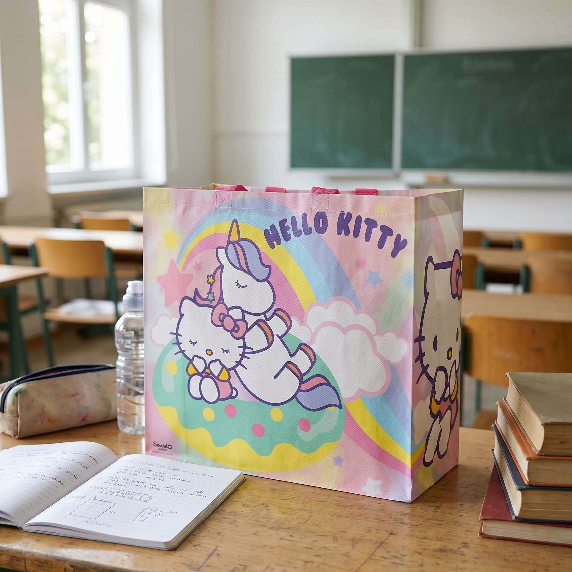 Hello Kitty - Sac cabas Licorne