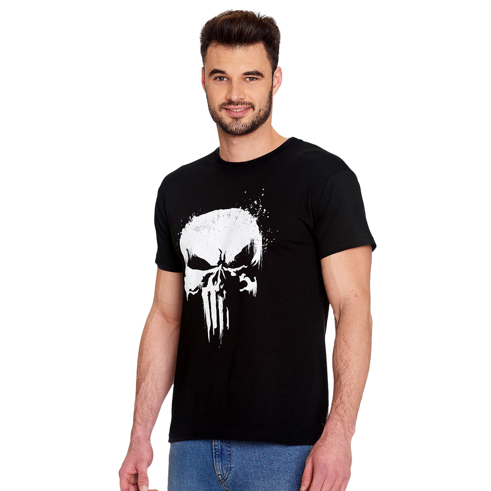 Punisher - T-shirt Logo Skull noir