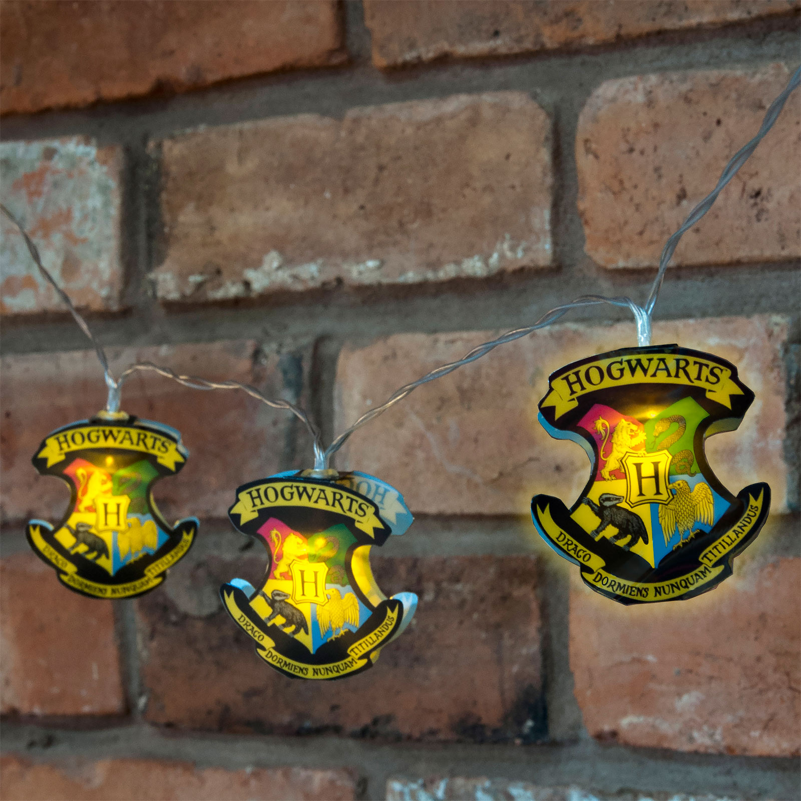 Harry Potter - Hogwarts Wappen Lichterkette