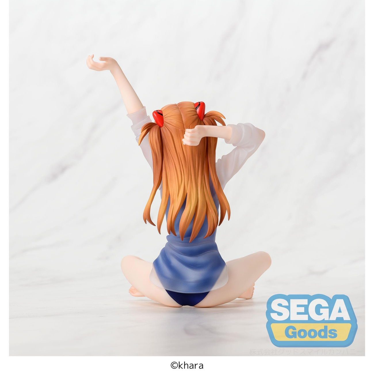 Rebuild of Evangelion - Asuka Shikinami Langley Yumemirize Figur School Swimsuit Version