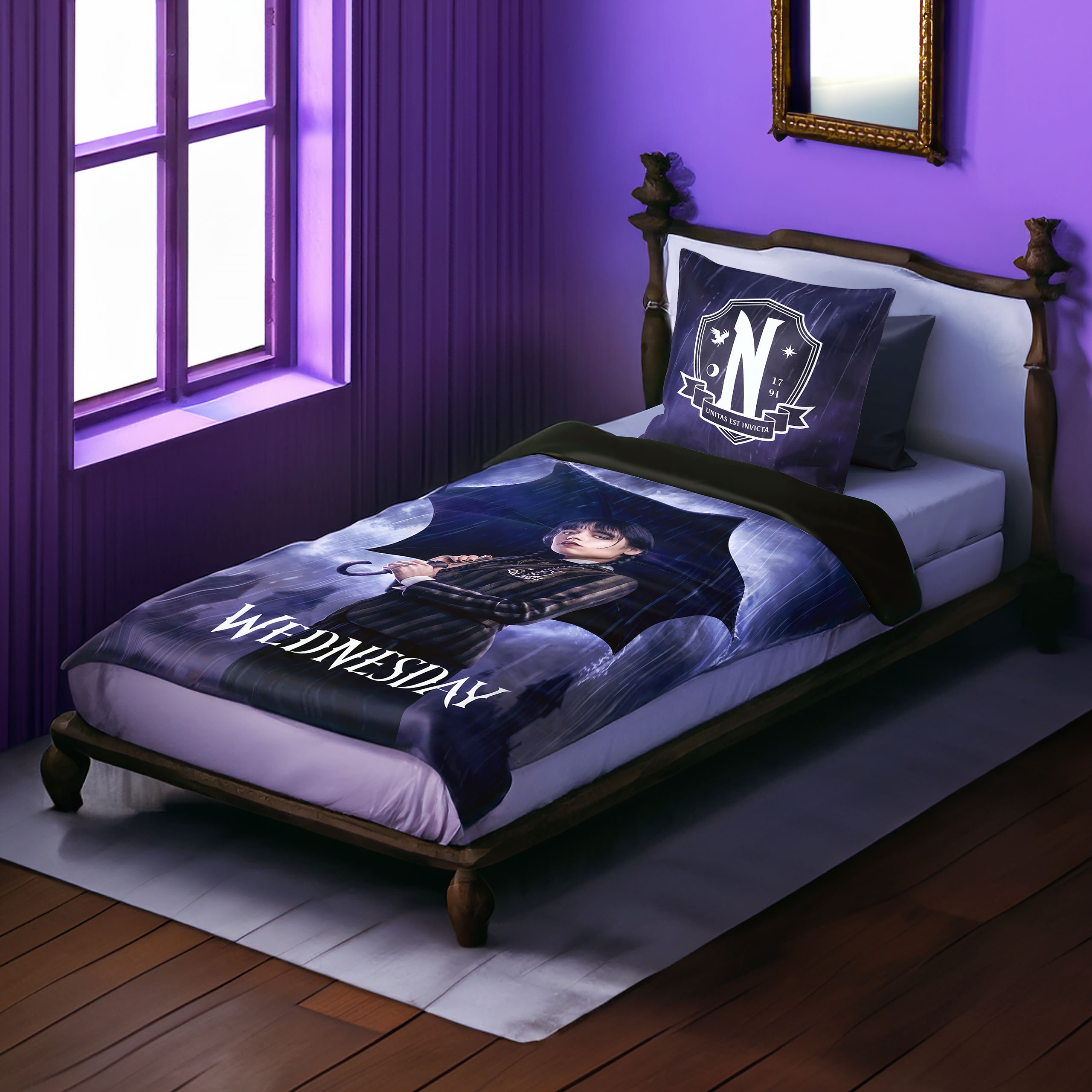 Wednesday - Nevermore Academy Bedding