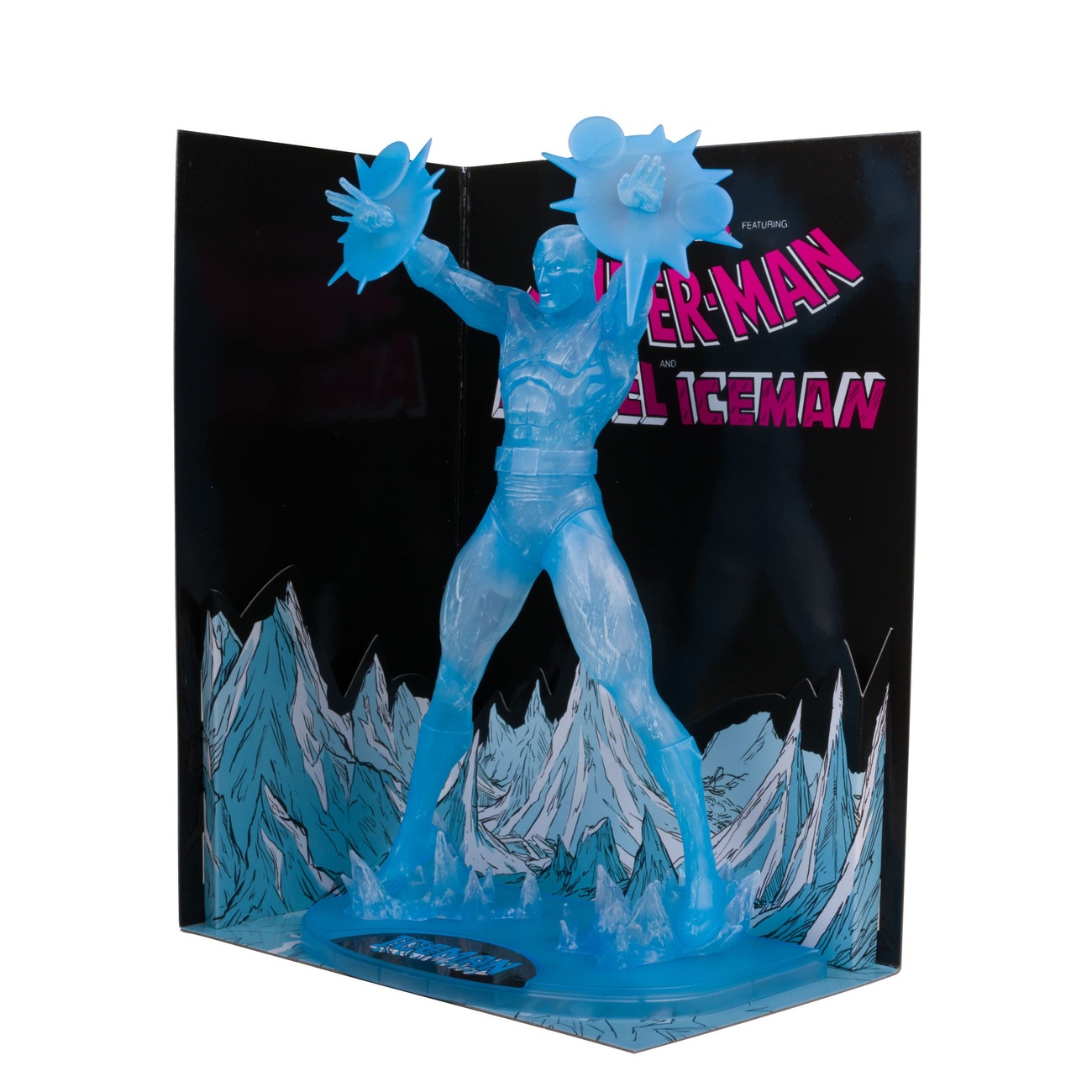 Red Ice Man Marvel Collection Statue PVC 1/6 Iceman (Marvel Tales n° 229) (Red ...