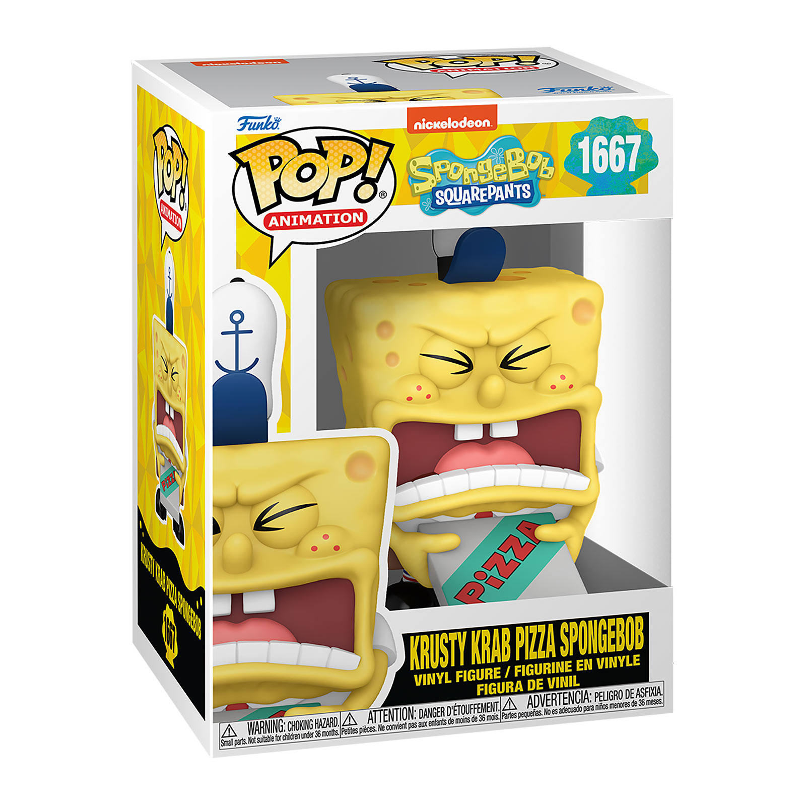 Bob l'éponge - Figurine Funko Pop Pizza Krusty Krab