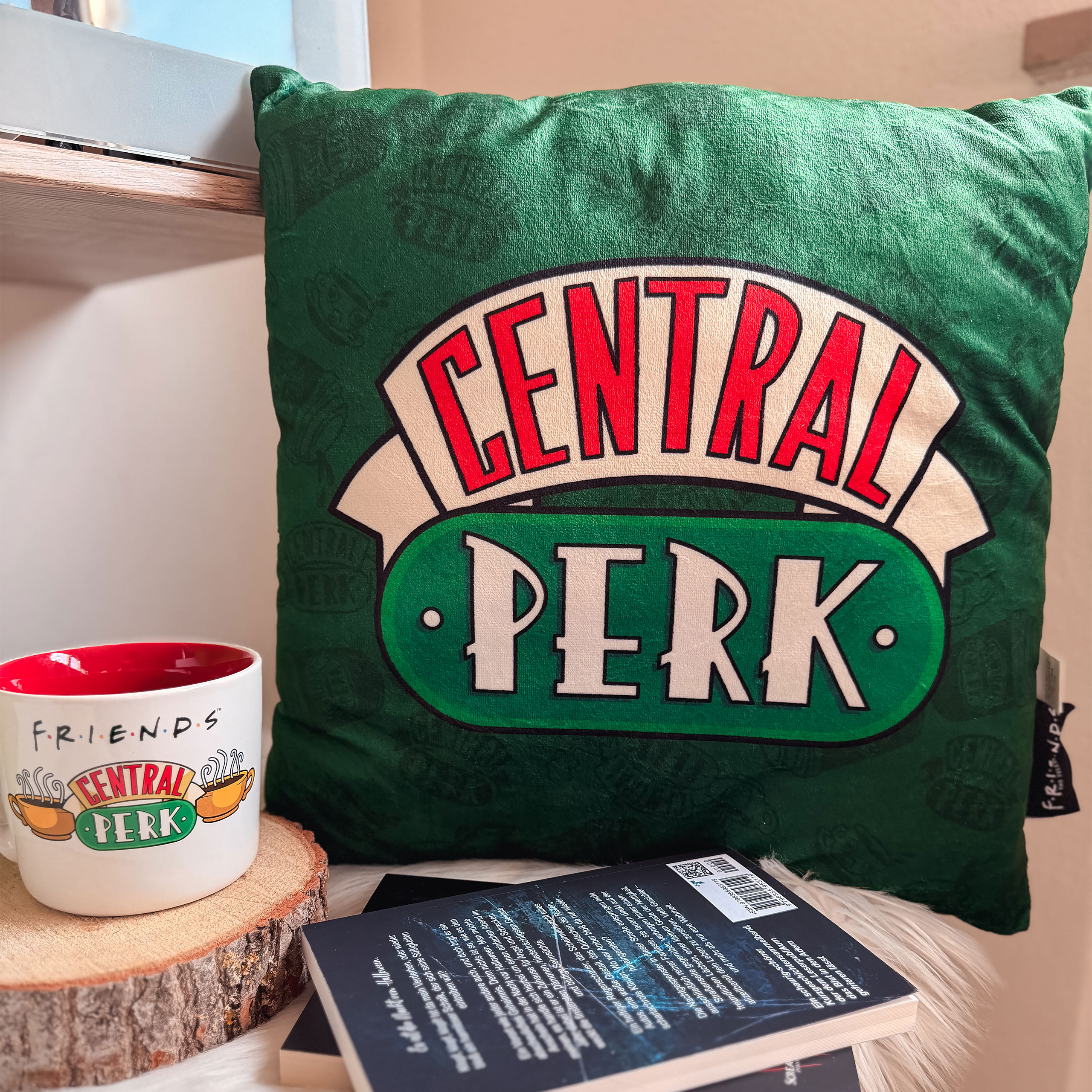 Friends - Central Perk Poduszka zielona