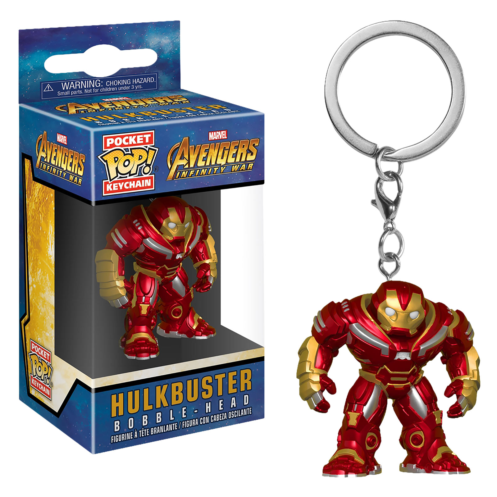 Avengers - Porte-clés Funko Pop Hulkbuster Infinity War