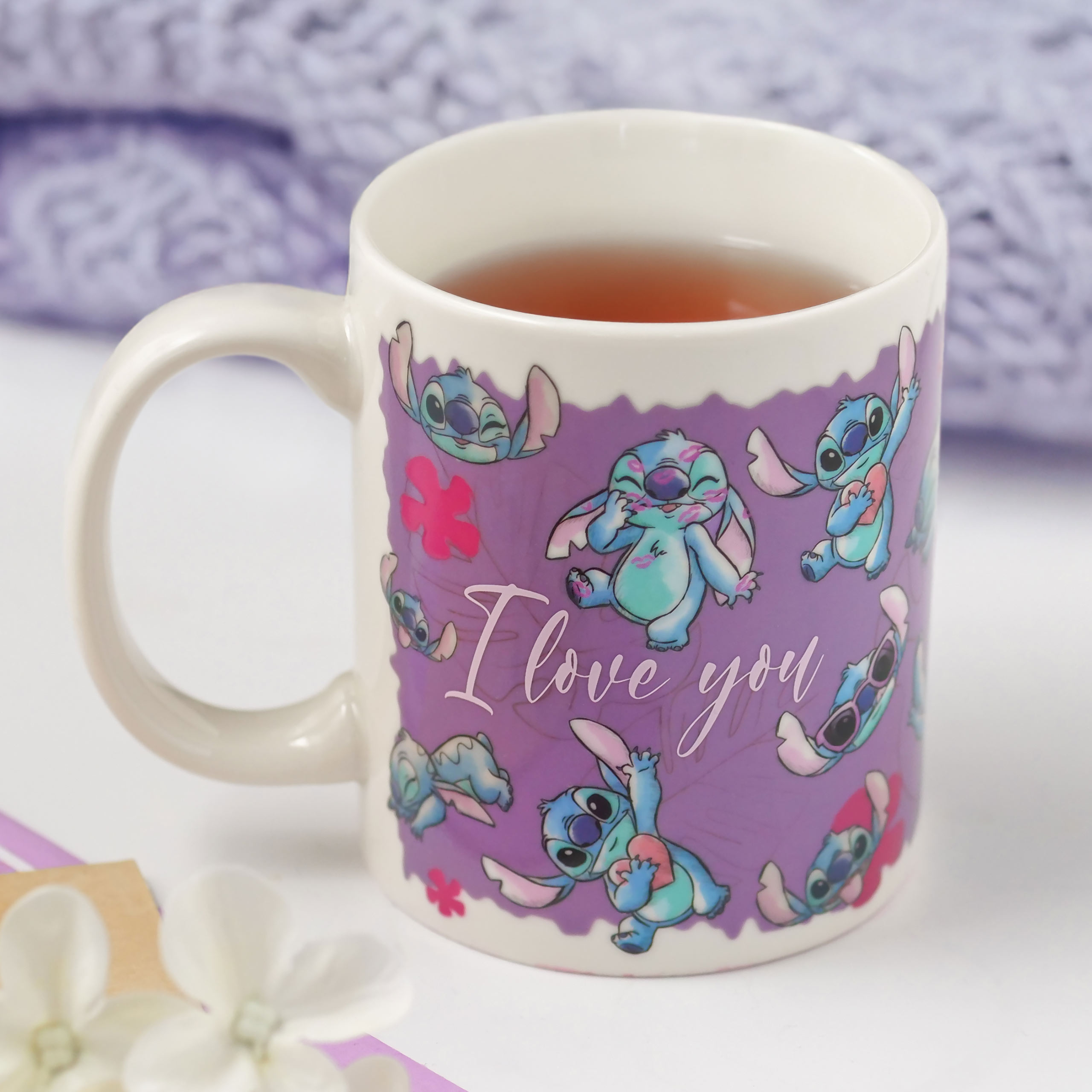 Mug à Effet Thermique Stitch I Love You - Lilo & Stitch