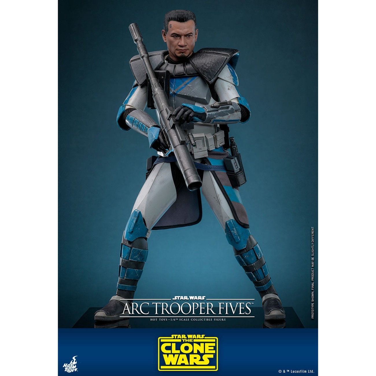 Star Wars: The Clone Wars - Arc Trooper Fives Actionfigur 1:6